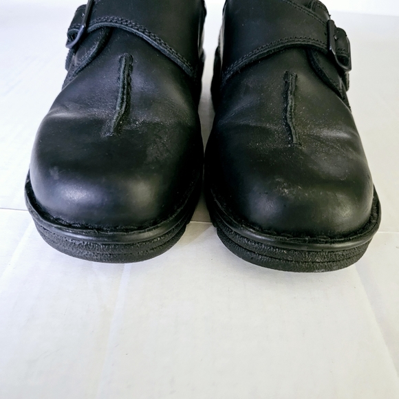 Eastland syracuse shoes size 9 black leather slip-on walking casual woman - Picture 3 of 12